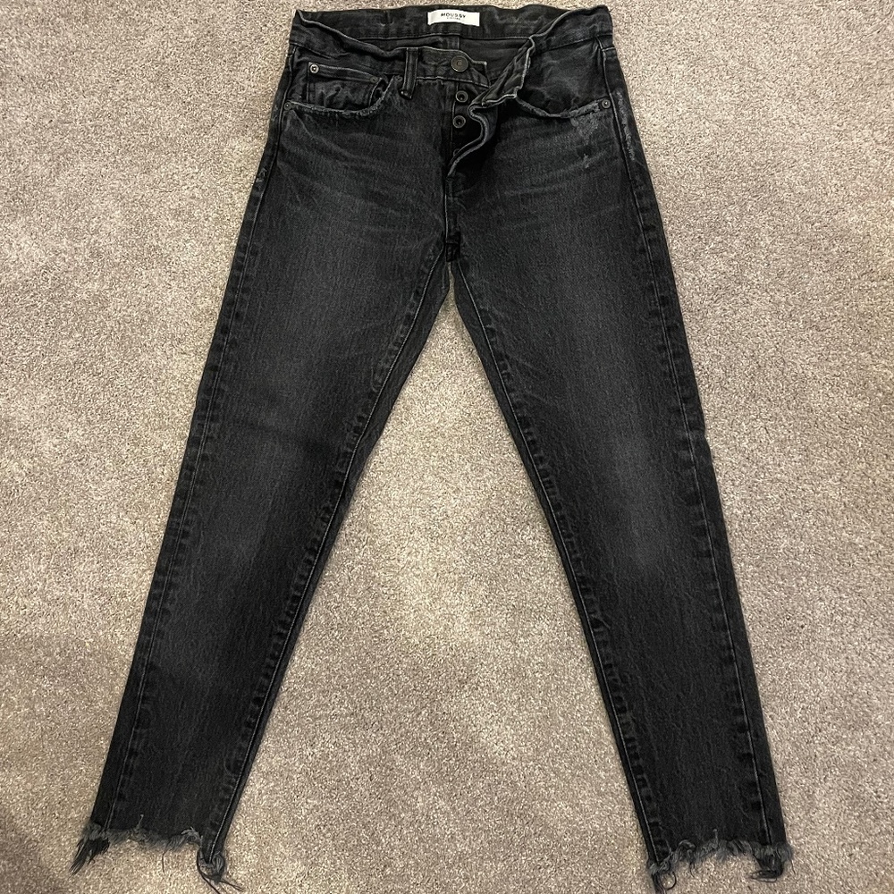 MOUSSY STALEY TAPERED JEAN